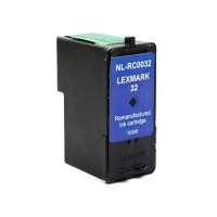 Remanufactured Lexmark 32, 18C0032 ink cartridge, black