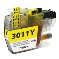 Compatible inkjet cartridge for Brother LC3011Y - yellow