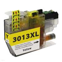 Compatible inkjet cartridge for Brother LC3013Y - high yield yellow