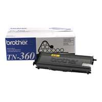 Brother TN360 original toner cartridge, 2600 pages, black