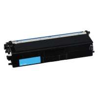 Compatible Brother TN433C toner cartridge, 4000 pages, high yield, cyan