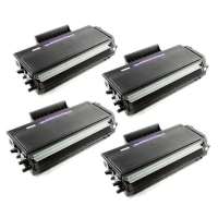 Compatible Brother TN650 toner cartridges, high yield, 4 pack