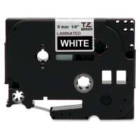 Compatible Brother TZe-315 label tape, 6 mm, white on black