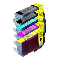 Compatible value pack of ink cartridges for Canon BCI-3 / BCI-6 - 5 pack
