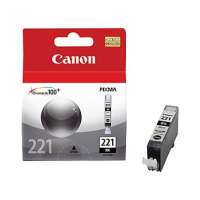 Canon CLI-221BK OEM ink cartridge, black