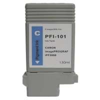 Compatible Canon PFI-101C ink cartridge, cyan