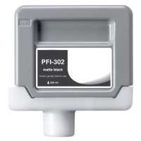 Compatible Canon PFI-302MBK ink cartridge, pigment matte black