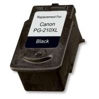 Remanufactured Canon PG-210XL ink cartridge, high yield, pigment black