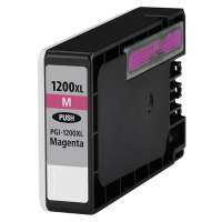 Compatible Canon PGI-1200M XL ink cartridge, high yield, pigment magenta
