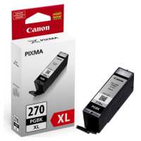 Canon PGI-270 XL OEM ink cartridge, high yield, pigmented black
