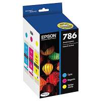 Epson 786 OEM ink cartridges, T786520, 3 pack