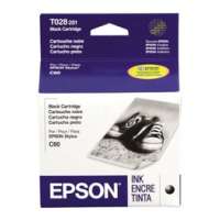 Genuine OEM Original Epson T028201 printer ink cartridge - black
