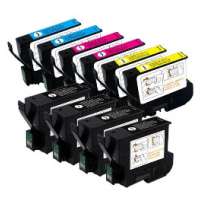Cartridge America Remanufactured value pack of ink cartridges for Epson T032 / T042 - 10 pack