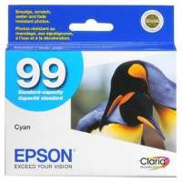 Epson 99, T099220 OEM ink cartridge, cyan