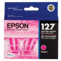 Epson 127, T127320 OEM ink cartridge, extra high yield, magenta