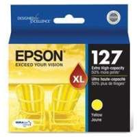 Epson 127, T127420 OEM ink cartridge, extra high yield, yellow