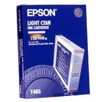 Epson T465011 OEM ink cartridge, light cyan