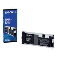 Epson T474011 OEM ink cartridge, black