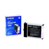 Epson T484011 OEM ink cartridge, light magenta