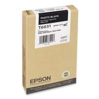 Epson T603100 OEM ink cartridge, photo black