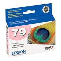 Epson 79, T079620 OEM ink cartridge, high yield, light magenta