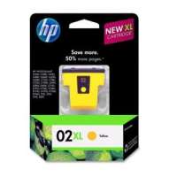 HP 02XL, C8732WN OEM ink cartridge, high yield, yellow