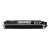Compatible HP 126A, CE310A toner cartridge, 1200 pages, black