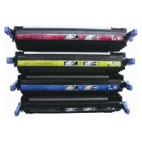Compatible HP 501A, 502A, Q6470A, Q6471A, Q6472A, Q6473A toner cartridges, 4 pack