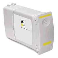 Remanufactured HP 761 400ml, CM992A ink cartridge, yellow