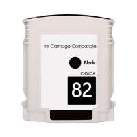 Remanufactured HP 82, CH565A ink cartridge, high yield, black