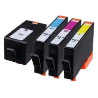 Remanufactured HP 934XL, 935XL ink cartridges, high yield, 4 pack