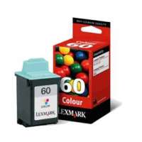 Lexmark 60, 17G0060 OEM ink cartridge, color