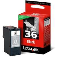 Lexmark 36, 18C2130 OEM ink cartridge, return program, black
