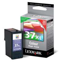 Lexmark 37XL, 18C2180 OEM ink cartridge, high yield, color