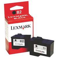Lexmark 82, 18L0032 OEM ink cartridge, black