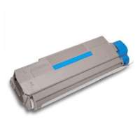 Compatible Okidata 43324419, Type C8 toner cartridge, 5000 pages, cyan