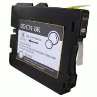 Compatible Ricoh GC31BK, 405688, gel ink cartridge, black