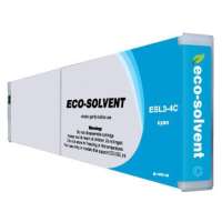 Compatible Roland ESL3-4C Eco-Sol Max ink cartridge, cyan