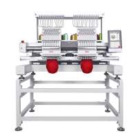 VISION DUO Dual-Head 15-Needle Industrial Embroidery Machine