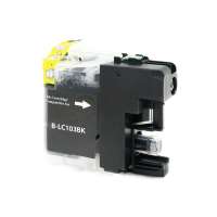 Compatible Brother LC103BK ink cartridge, high yield, black