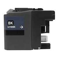 Compatible Brother LC10EBK ink cartridge, super high yield, black