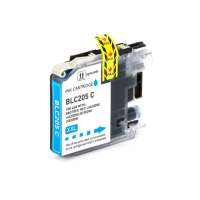 Compatible Brother LC205C ink cartridge, super high yield, cyan