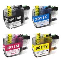 Compatible inkjet cartridges Multipack for Brother LC3011 - 4 pack