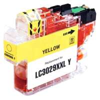 High Quality Generic Cartridge for Brother LC3029Y - super high yield yellow