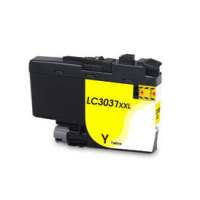 Compatible inkjet cartridge for Brother LC3037Y - super high yield yellow