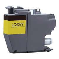 Compatible inkjet cartridge for Brother LC402Y - yellow