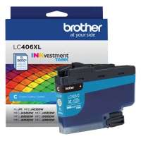 Original Brother LC406XLC inkjet cartridge - high yield cyan