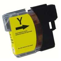 Compatible Brother LC61Y ink cartridge, yellow