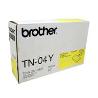 Genuine OEM Original Brother TN04Y toner cartridge - yellow