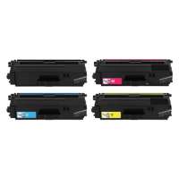 Compatible Brother TN339BK, TN339C, TN339M, TN339Y toner cartridges, 4 pack